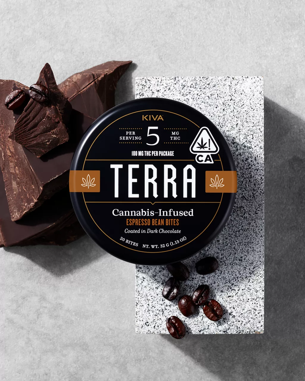 Terra Dark Chocolate Espresso Beans