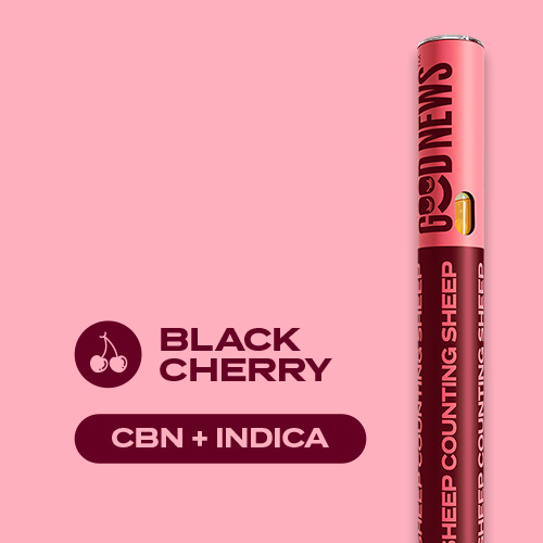 Buy COUNTING SHEEP Black Cherry Vape Pen 1:4 CBN:THC - Image 5